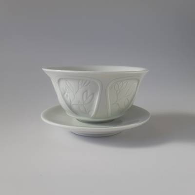 Porcelain Cup with Saucer